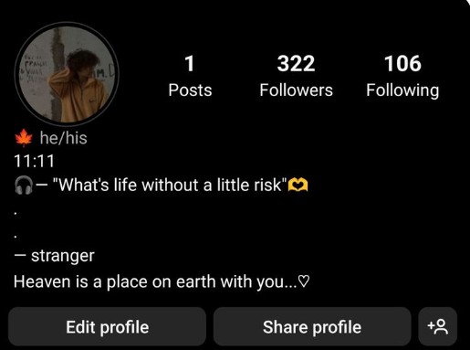 bio for instagram