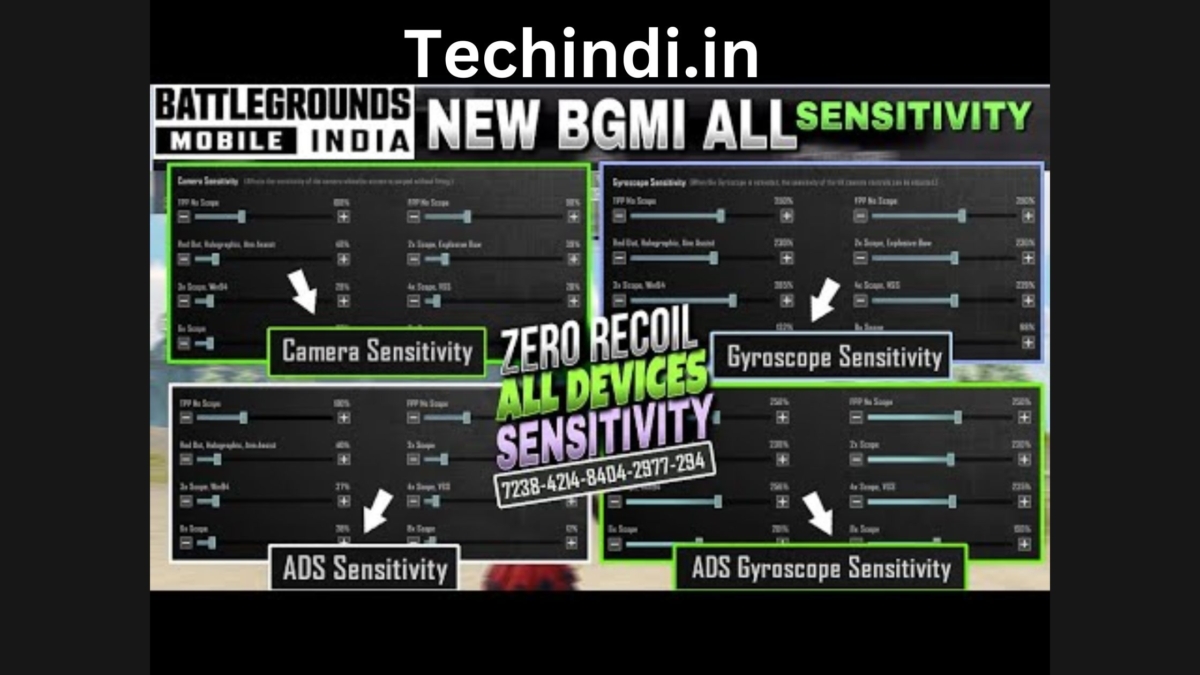 bgmi sensitivity settings