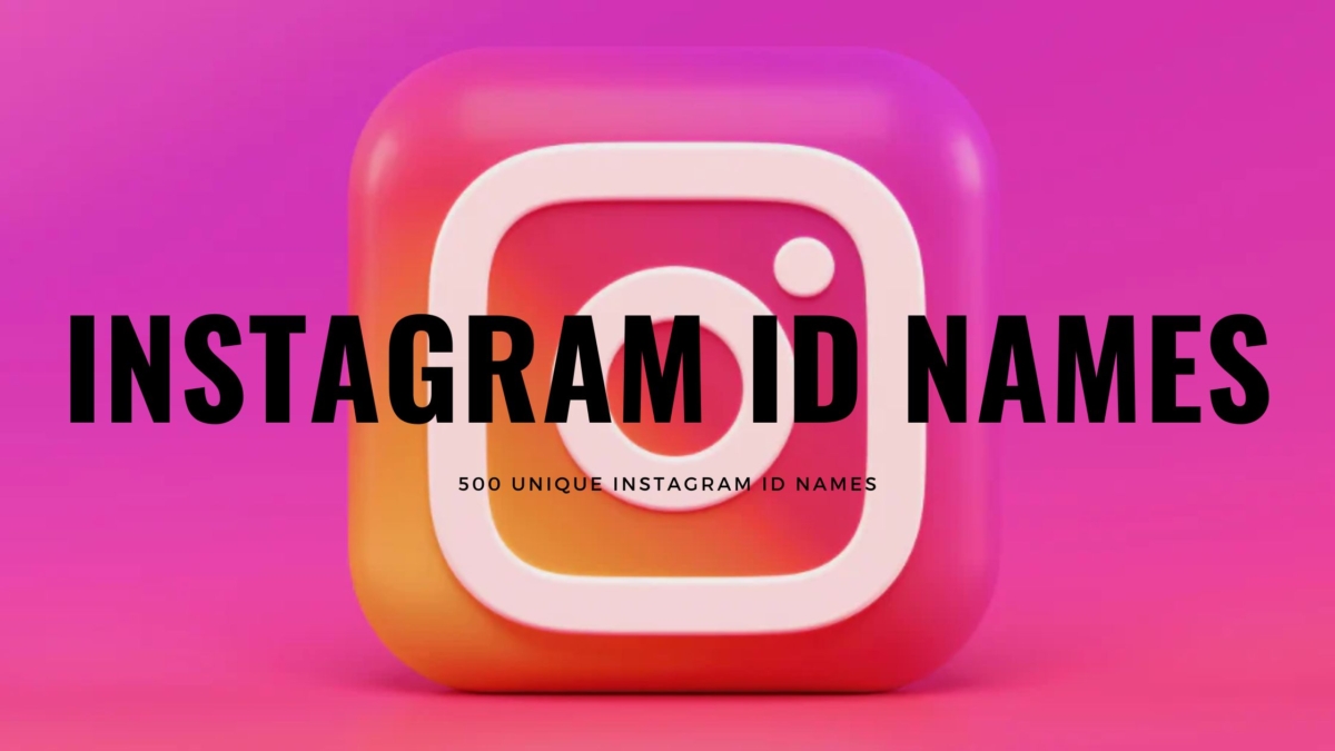 instagram id names